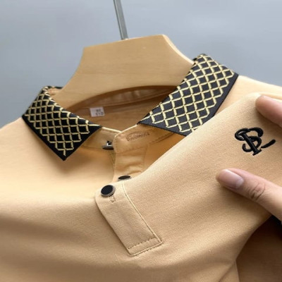 Premium Quality Cotton PoloT-Shirt For Men (Golden)