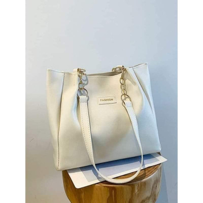 high Quality China Leather Bag (White)